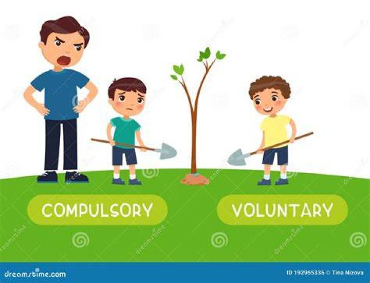 Are compulsory and voluntary?
