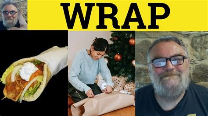 At a wrap meaning?