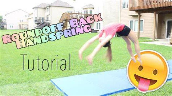 Can a roundoff back handspring?
