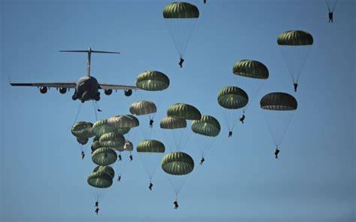 Can you shoot parachutists?