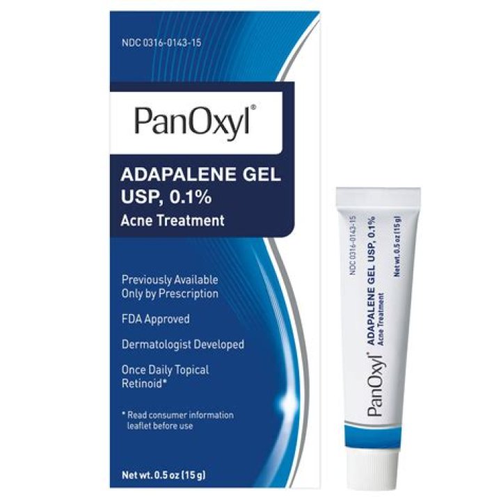 Do you leave adapalene gel on?