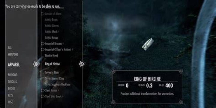 Does hircine ring count as a daedric artifact?