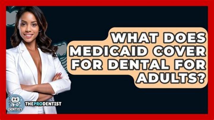 Does medicaid cover endodontics?