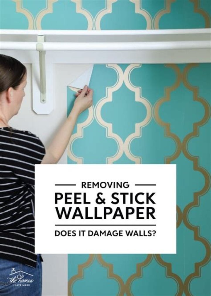 Does peel and stick wallpaper damage walls?