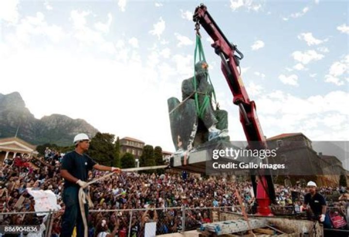 Has cecil rhodes statue been removed?