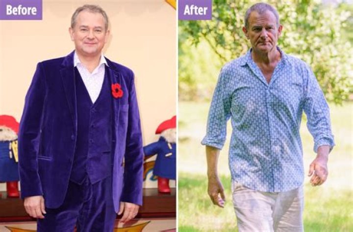 Has hugh bonneville lost weight?