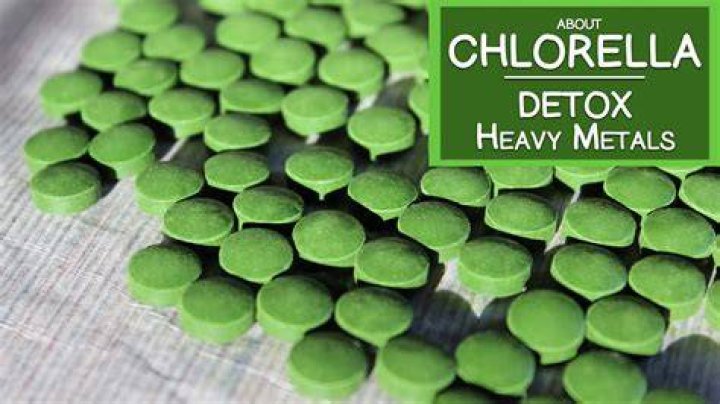How chlorella detox heavy metals?