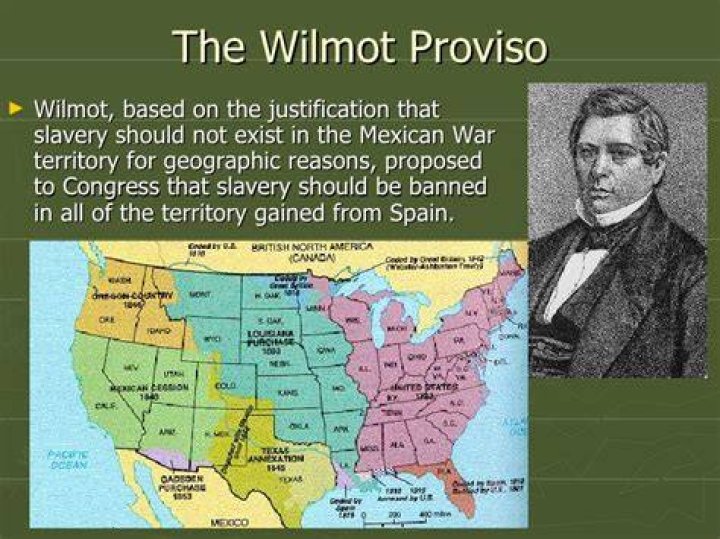 In 1846 the wilmot proviso proposed to?