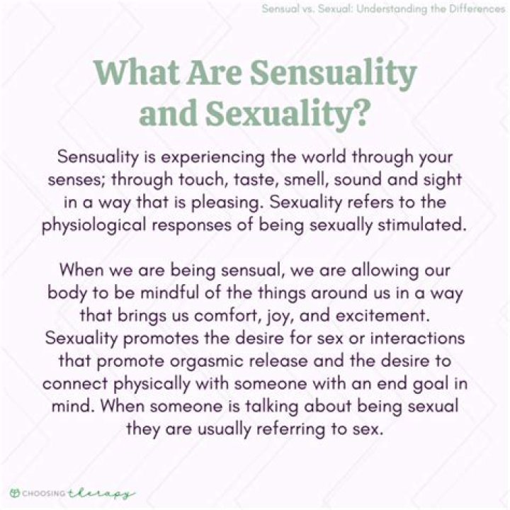 In a sensual context?