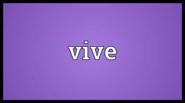 In the vive meaning?