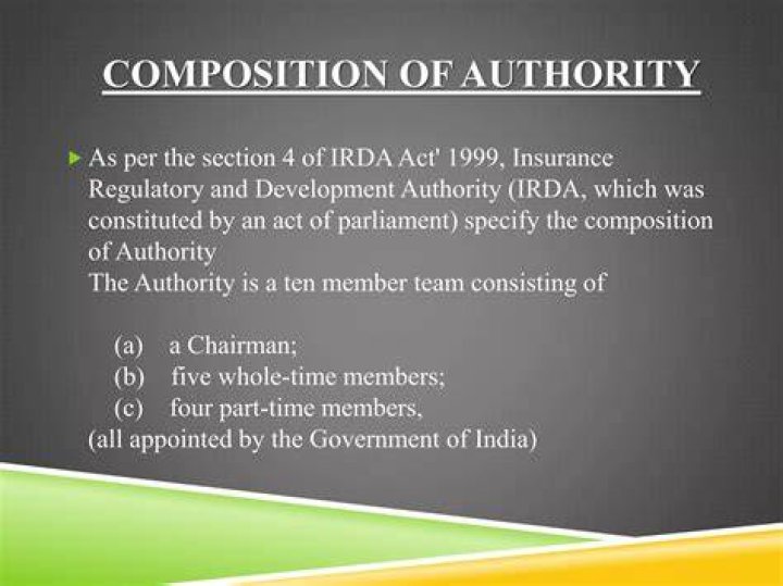In which year irda was constituted?