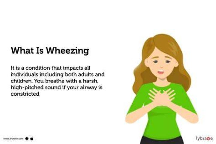 Is wheezing an adjective?