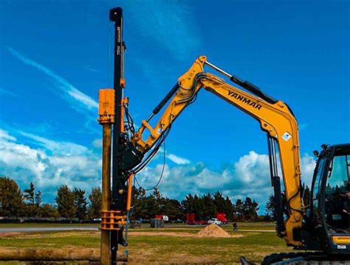 On a pile driver?