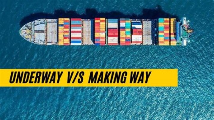 Was does underway mean?
