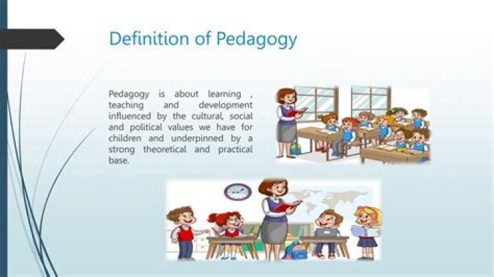 What is pedagogy definition?