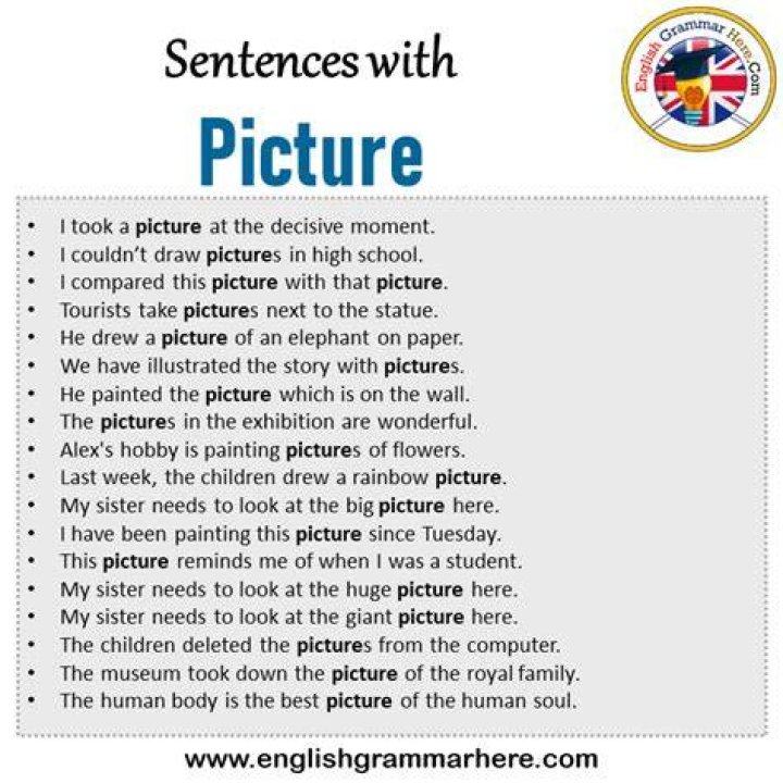 Whats a sentence using picturesque?