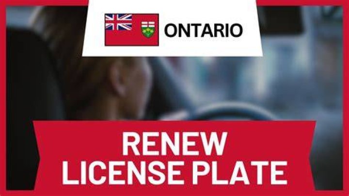 When to renew license plate sticker ontario?