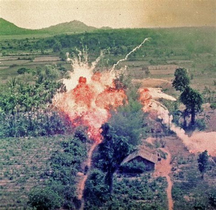 When were napalm bombs invented?