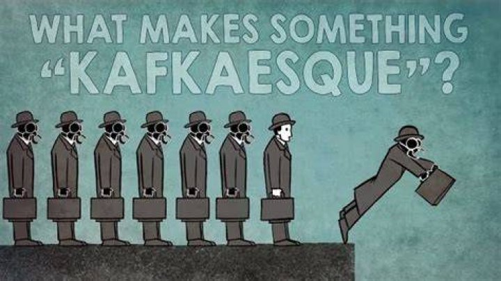 Where does the term kafkaesque come from?