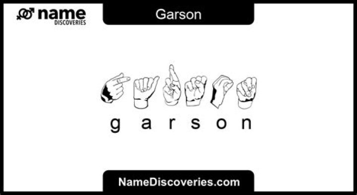 Which language is garson?