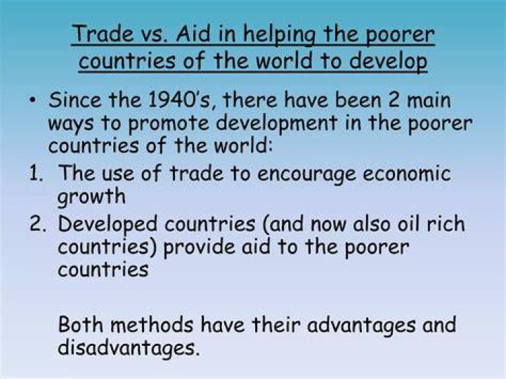 Why can trade be unfavourable to poorer countries?