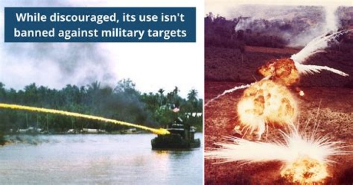 Why napalm was banned?