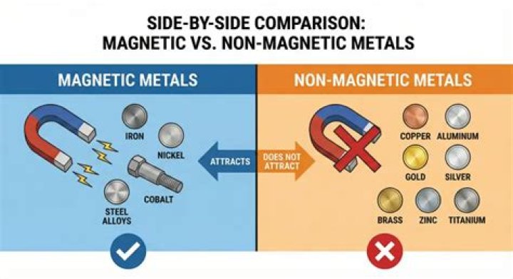Will a magnet stick to ductile iron?