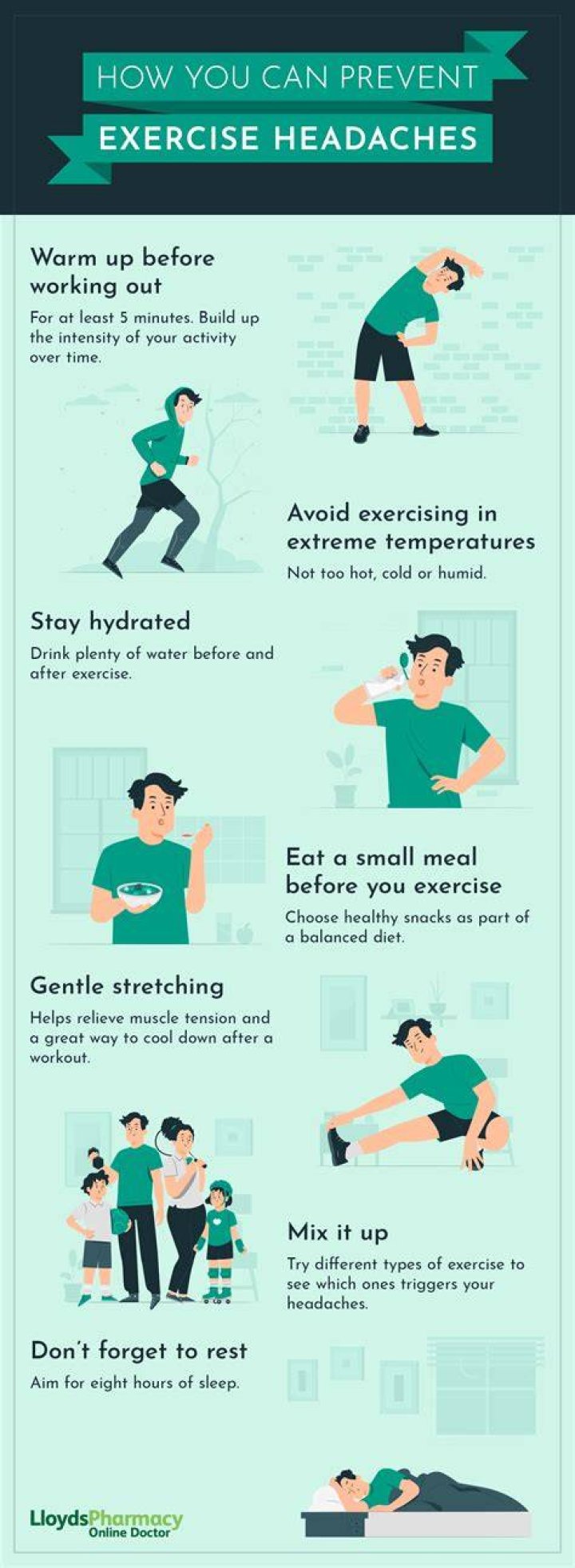Will exertion headaches go away?